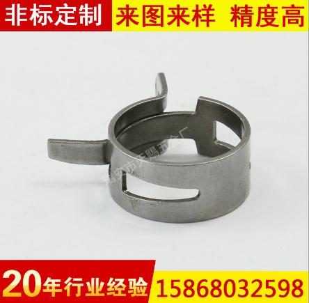 廠家直銷卡箍 喉箍水管夾油管夾排氣管夾不銹鋼彈性管夾鋼帶環(huán)箍