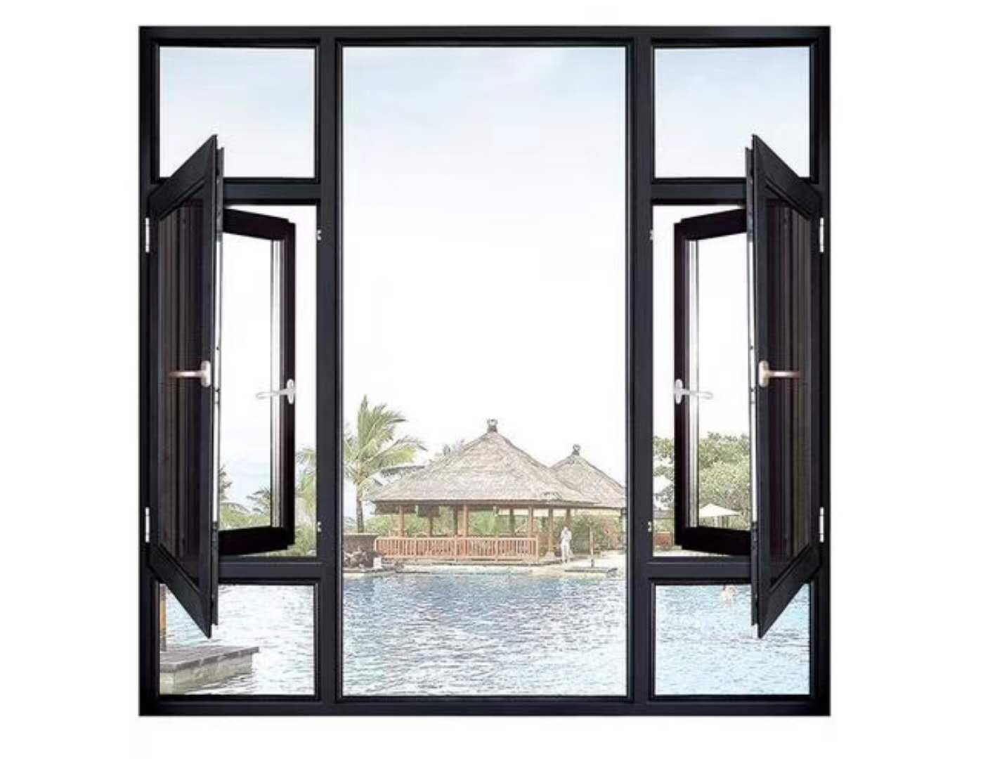 8136斷橋窗紗一體隱框