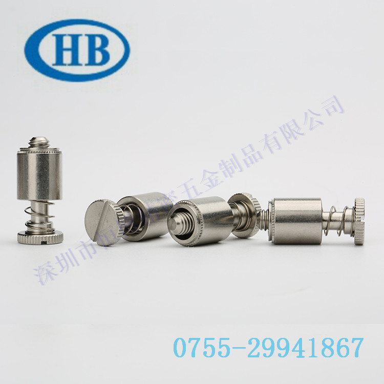 廣東省松不脫螺*簧螺絲面板螺釘緊固件螺絲PFC2-M4-50   不銹鋼松不脫螺釘