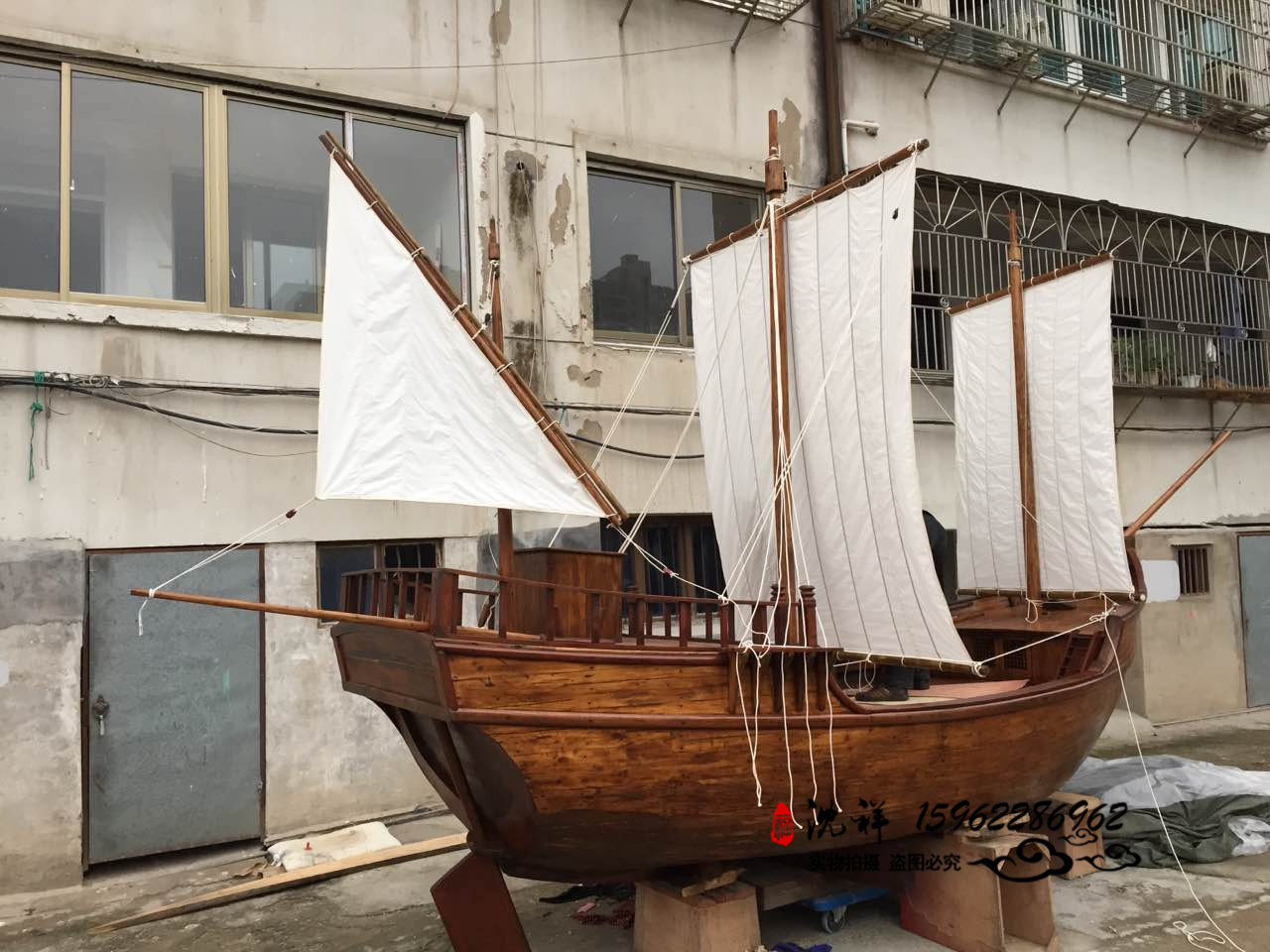 17米海盜船定做 沙灘景觀船廠家直銷實體經(jīng)營 裝飾木船