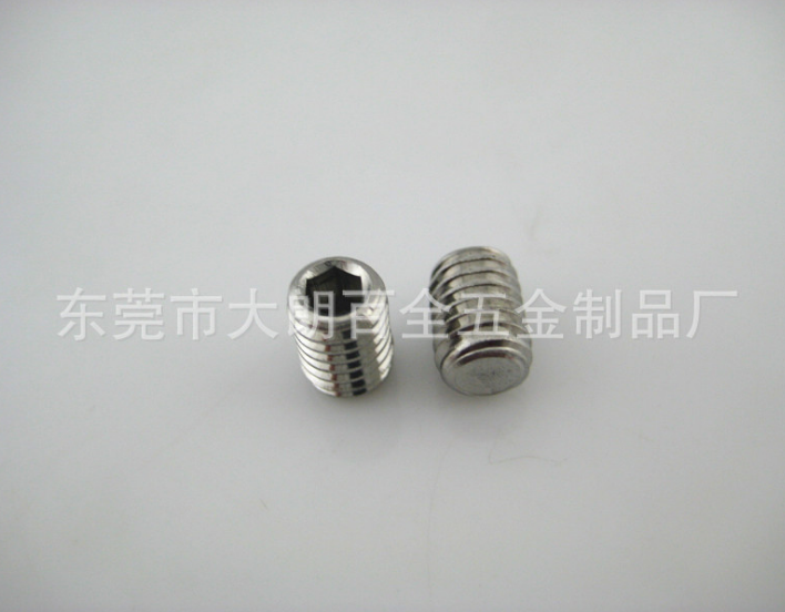 供應(yīng)優(yōu)質(zhì)凹端機米凹端緊定螺釘緊絲機米頂絲可定制