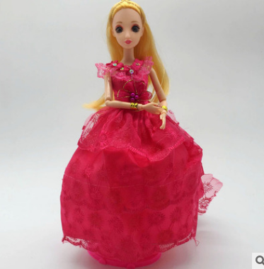 換裝洋娃娃時尚大裙 芭芘巴比公主半包裙蝴蝶波浪裙換裝禮盒玩具  蝴蝶波浪裙換裝洋娃娃玩具