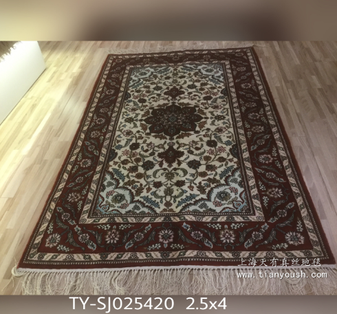 波斯真絲手工地毯 波斯真絲手工地毯 歐式地毯  手工結(jié)真絲地毯 收藏價(jià)值波斯地毯 波斯真絲手工地毯    歐式地毯