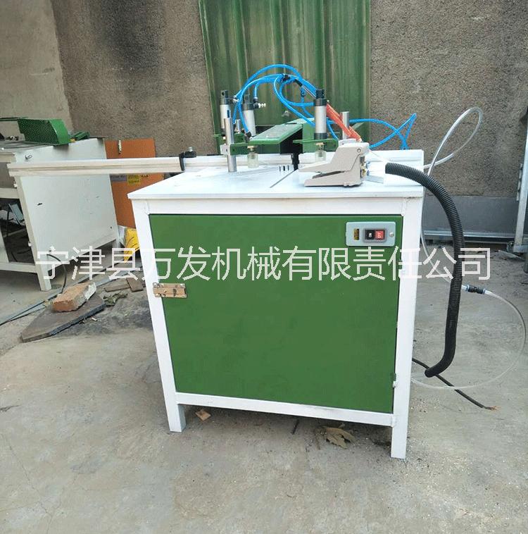廠家直銷 45度90度切角機 鋁材輔材切割機 PVC亞克力木板切角機