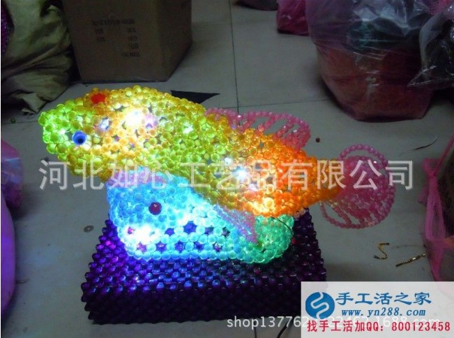 串珠手工活外放來料加工在家兼職珠繡