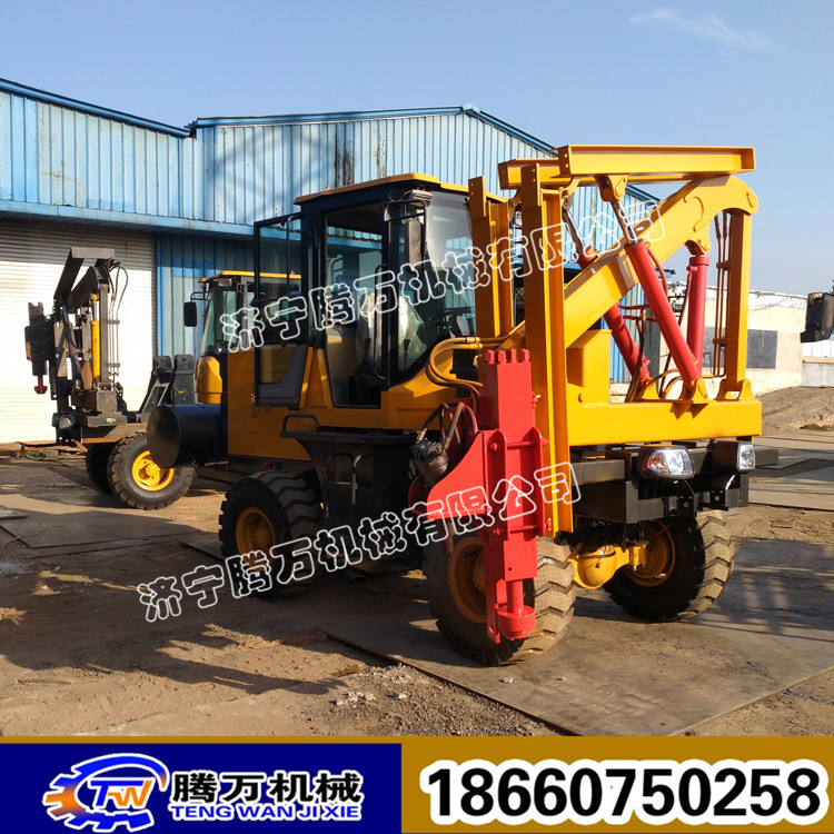 裝載護(hù)欄打樁機(jī) 公路護(hù)欄打樁機(jī)  高速公路護(hù)欄打樁機(jī)