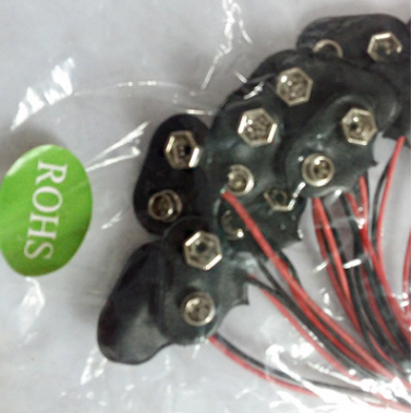 直銷供應(yīng) 高質(zhì)量環(huán)保電池扣 T型9V層疊電池用9V電池扣 批發(fā)
