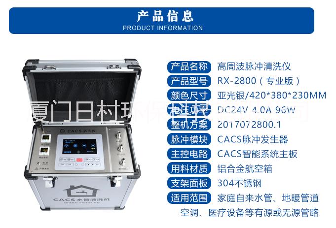廈門日村RX-2800水管清洗機管道清洗