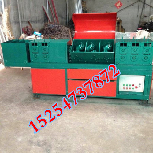 供應(yīng)青海西寧XL-48鋼管調(diào)直除銹刷漆一體機(jī)