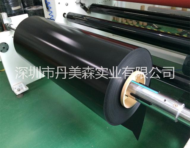黑色阻燃聚碳酸酯PC絕緣膜 黑色阻燃磨砂PC絕緣膜