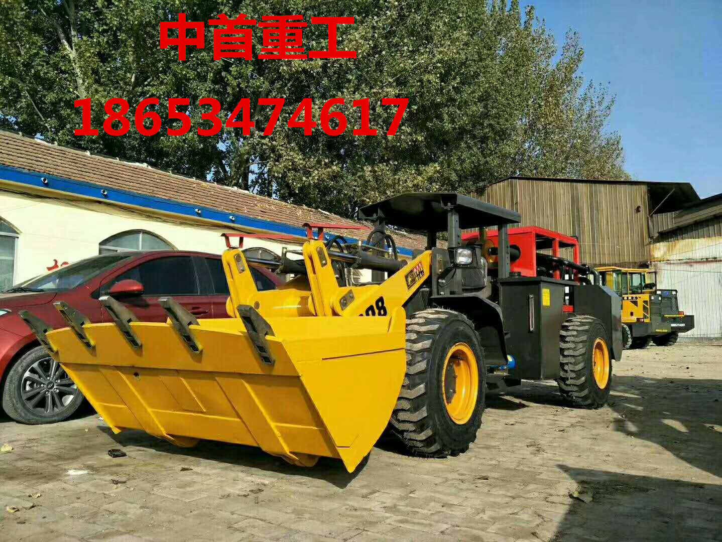 金屬礦井下裝載機鐵礦金礦用的靈活性高的井下鏟車