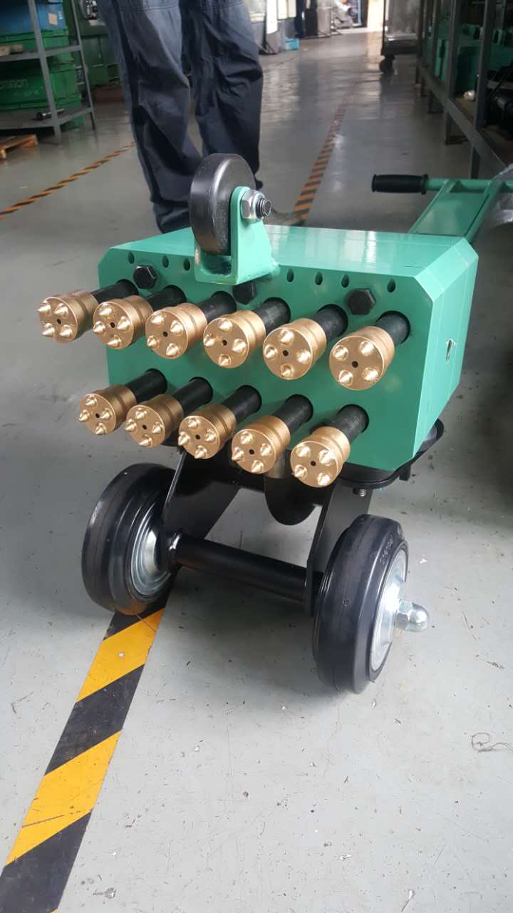 供應(yīng)混凝土鑿毛機 手推式十一頭混凝土鑿毛機