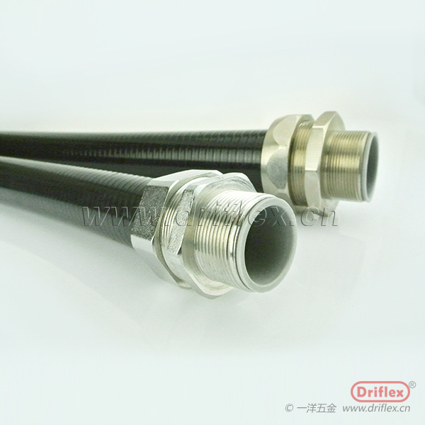 耐壓型防水電線電纜保護(hù)軟管 平包塑金屬軟管 平包塑軟管