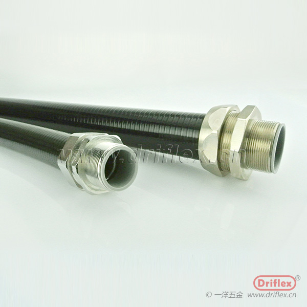 耐壓型防水電線電纜保護(hù)軟管 平包塑金屬軟管 平包塑軟管