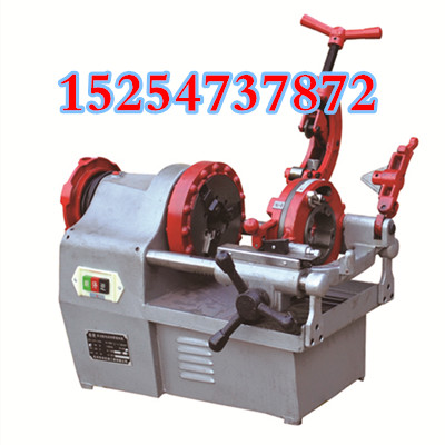 供應(yīng)4寸電動(dòng)套絲機(jī) 滬工SMIT-314D電動(dòng)切管套絲機(jī)