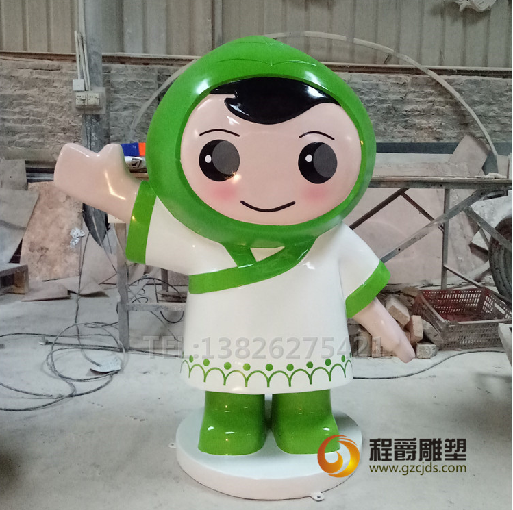 學?？ㄍ〞袼?玻璃鋼雕塑工藝品