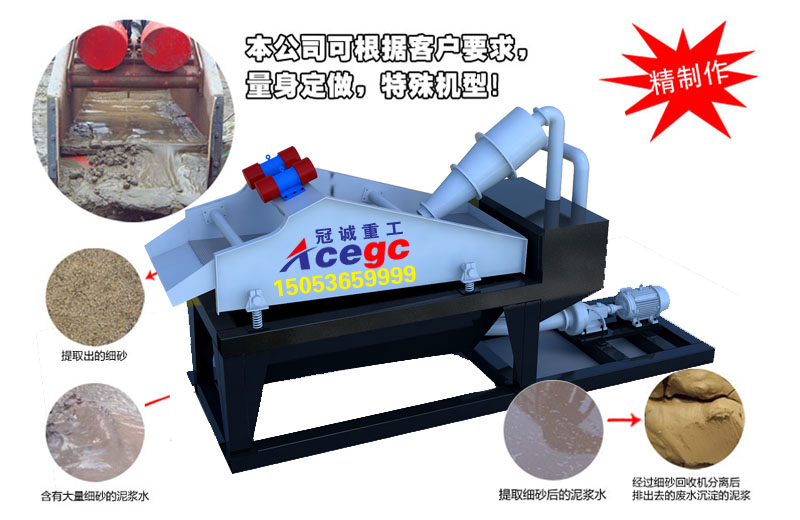 細沙回收機適應不同工作的需要