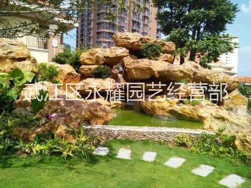 雨花石批發(fā) 太湖石 黃蠟石 廣東韶關(guān)黃蠟石