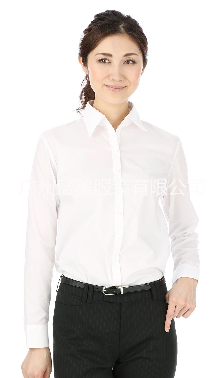 供應番禺區(qū)襯衣定制，大石長袖女襯衣訂做，定制男女襯衫，番禺襯衫加工