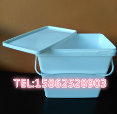 供應(yīng)長(zhǎng)方形1加侖塑料桶 3.8升KG公斤塑料長(zhǎng)方口塑料桶 1加侖塑料長(zhǎng)方桶