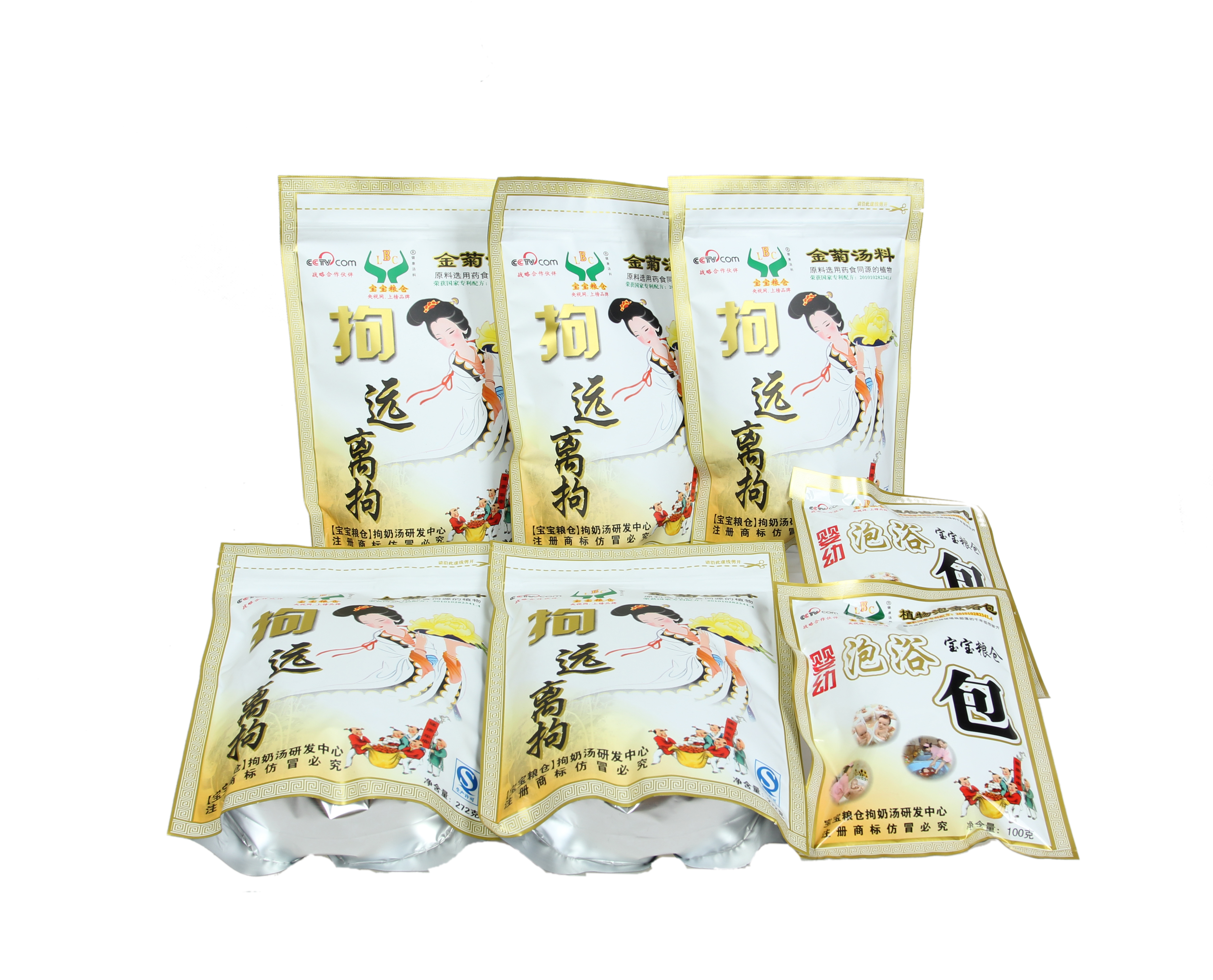 寶寶糧倉拘奶湯通奶茶 下奶茶散結(jié)*硬結(jié)塊 腫痛漲痛通奶金梔湯料