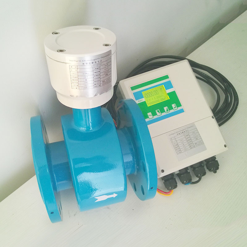 供應(yīng)廠家直銷分體式電磁流量計(jì)污水耐腐蝕鑄鋼材質(zhì)