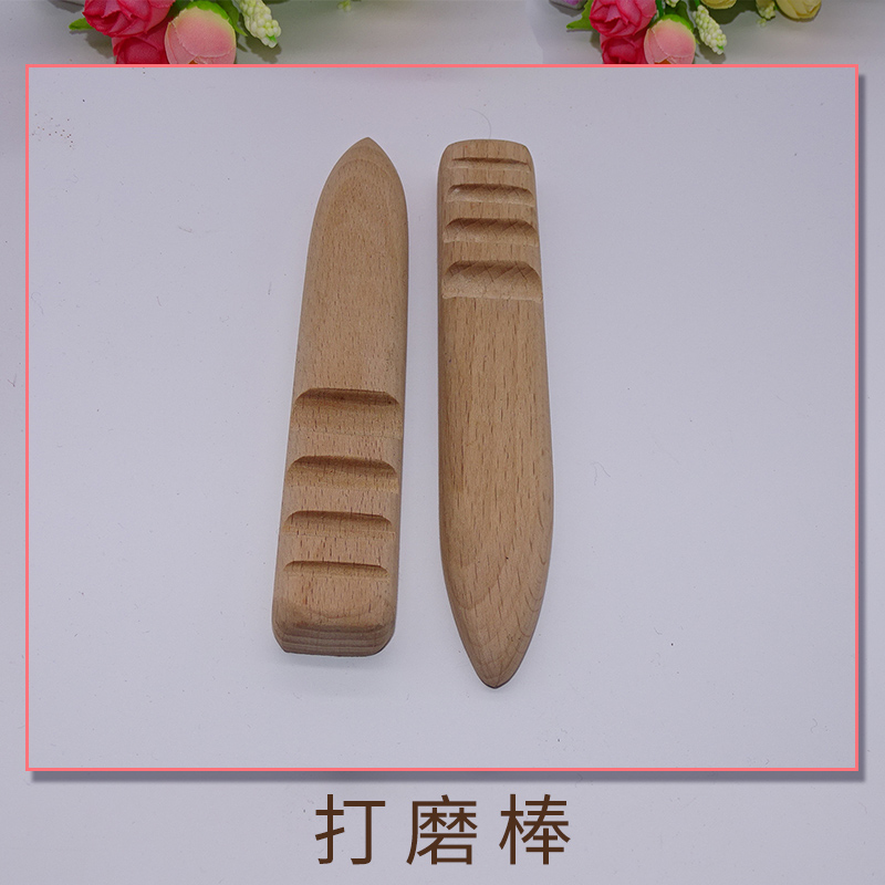 龍門朝歌木藝打磨棒定制 竹木制品 皮革拋光手工打磨棒 實(shí)木棒