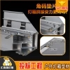 匯百美新款加厚工程拉布燈箱鋁型材大型戶外商場(chǎng)外墻廣告燈箱外框