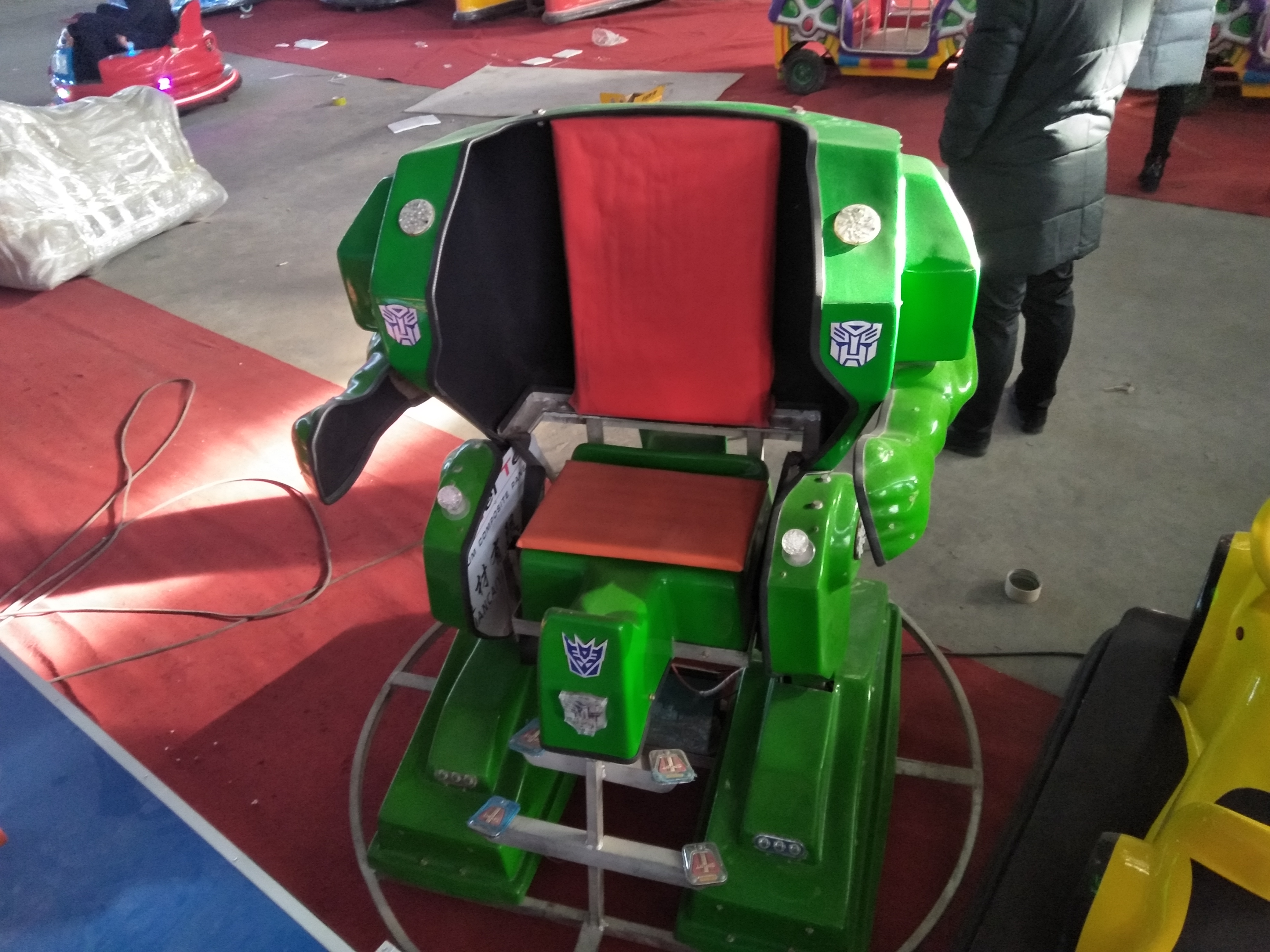 廣場變形金剛商場新款兒童游樂設(shè)備