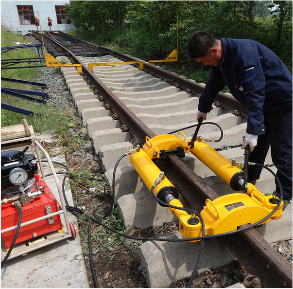 YLS-1000液壓鋼軌拉伸器_液壓鋼軌拉伸器價格_液壓鋼軌拉伸機 YLS-1000型液壓鋼軌拉伸器