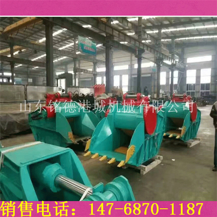 挖機顎式破碎斗 挖機破碎斗  挖掘機破碎石塊 環(huán)保可用