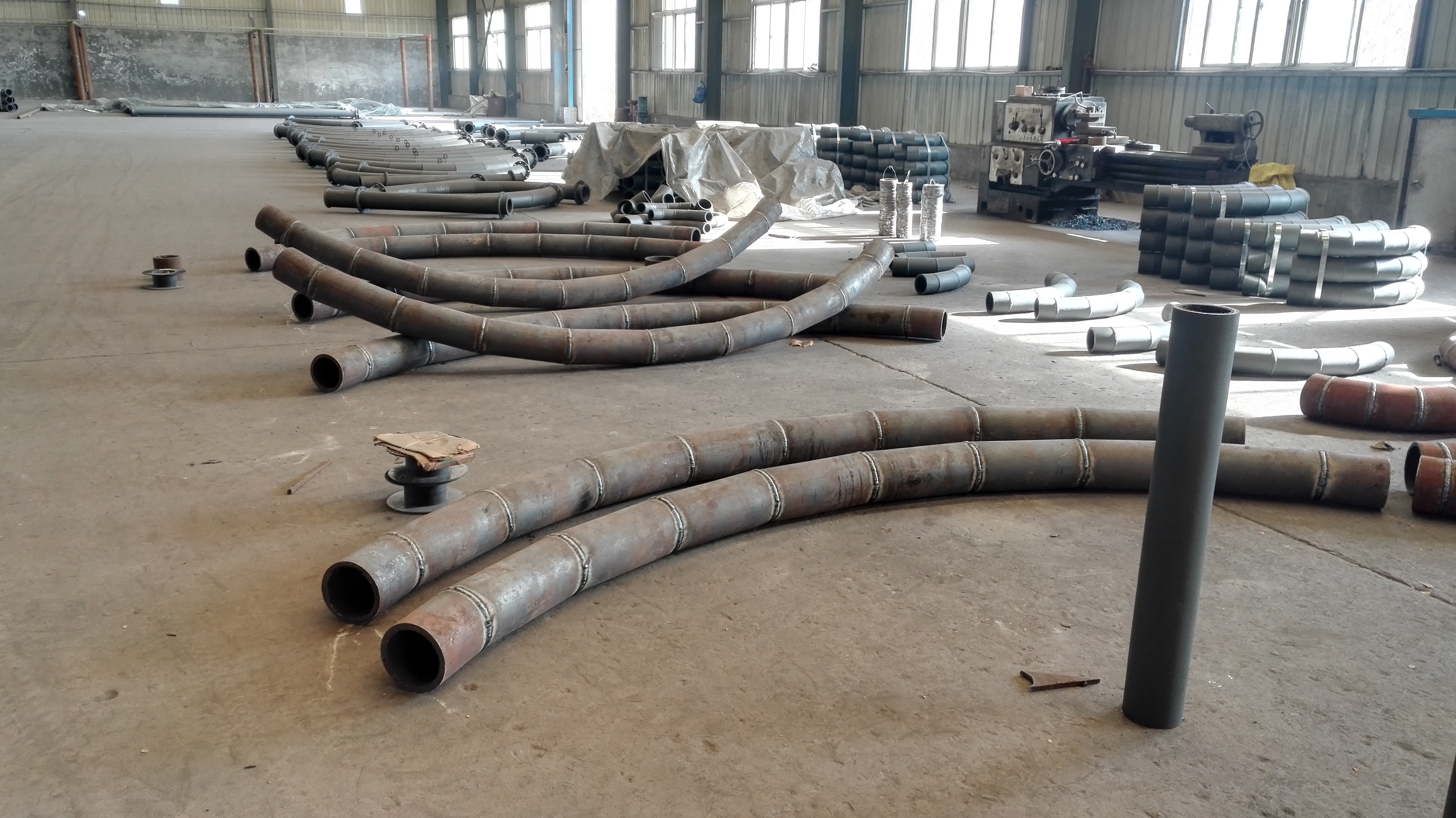 陜西內(nèi)襯陶瓷耐磨彎頭西安襯陶瓷耐磨彎頭