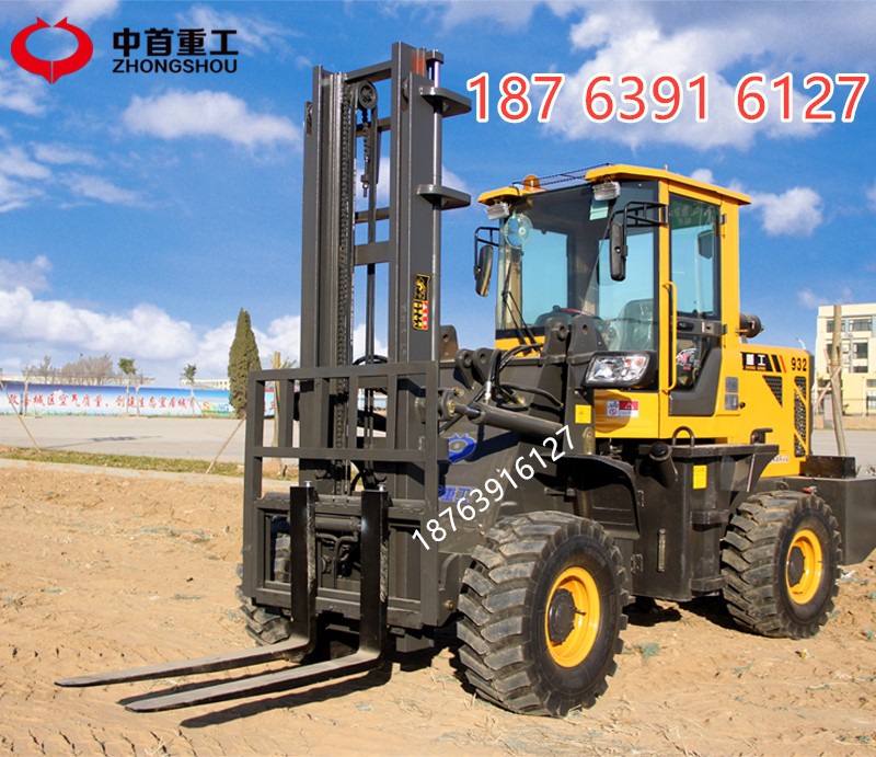 新疆四噸五噸越野叉車特點