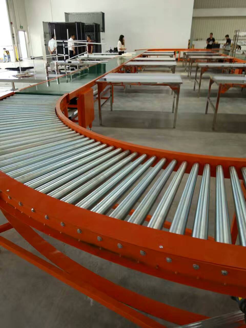 東平物流滾筒線，東平垃圾輸送線批發(fā)￥