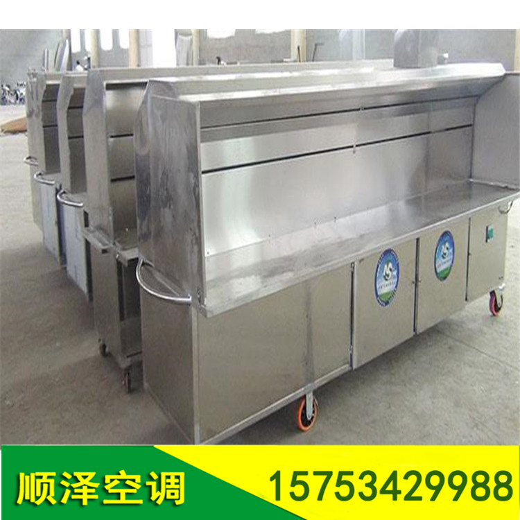 無煙凈化燒烤車/無煙燒烤爐/2.5米無煙燒烤車廠家