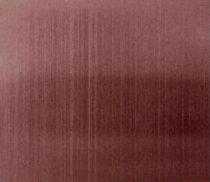 不銹鋼拉絲紅古銅