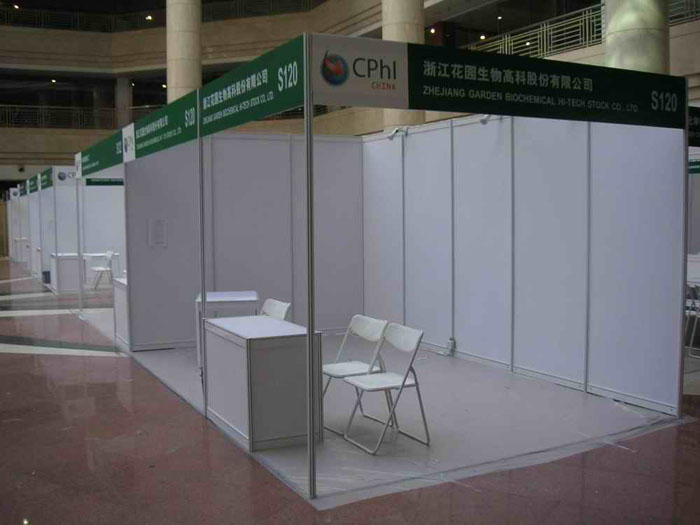 高青租賃標準展位八棱柱展會標攤出租