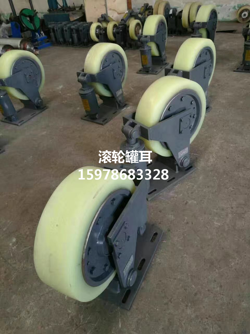 奎信制造滾輪罐耳裝置 礦用滾輪罐耳 滾輪導向裝置 包頭宜昌