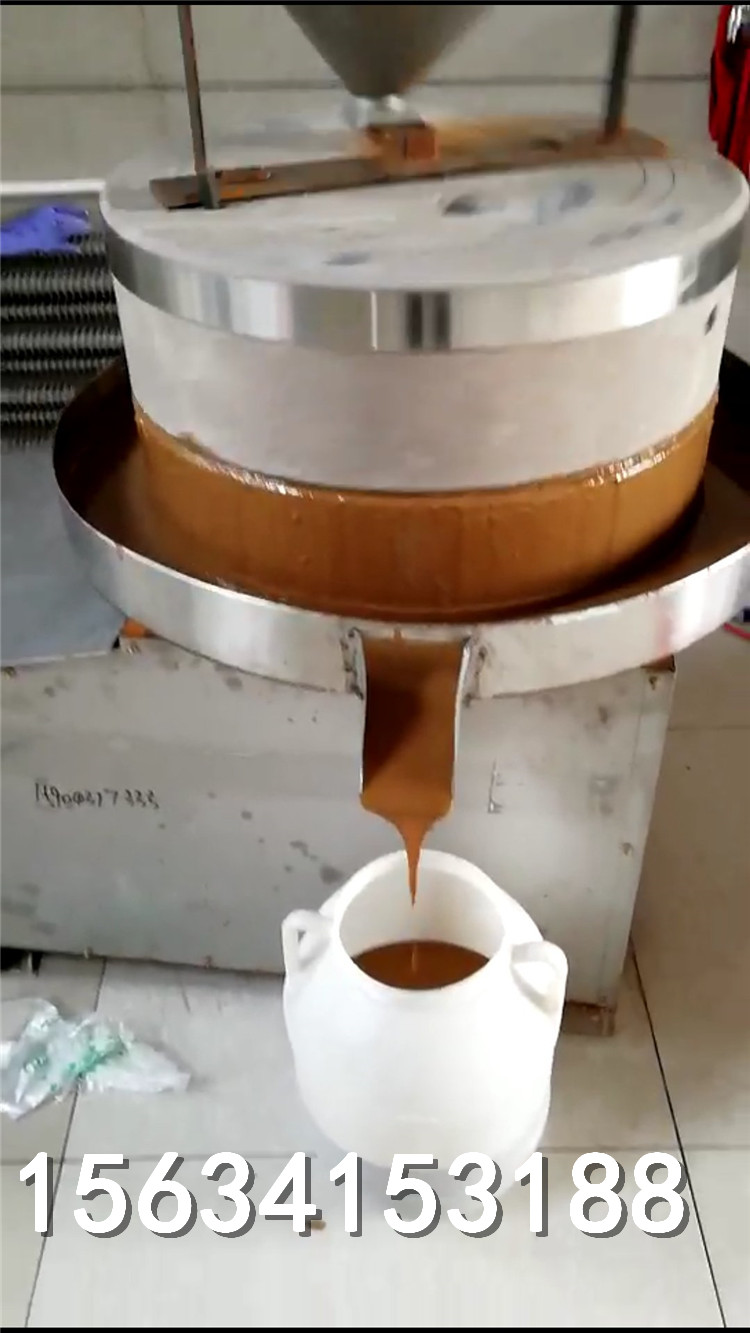 芝麻醬石磨 全自動(dòng)石磨芝麻醬機(jī)  80雜糧面粉石磨 電動(dòng)耐高溫白石香油磨