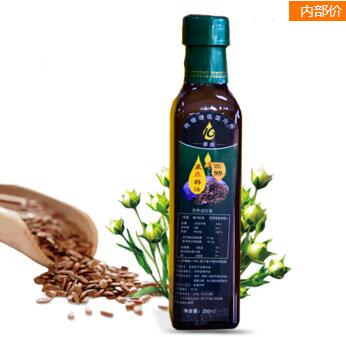 冷榨亞麻籽油500ml 食用亞麻 冷榨亞麻籽油500ml亞麻籽油