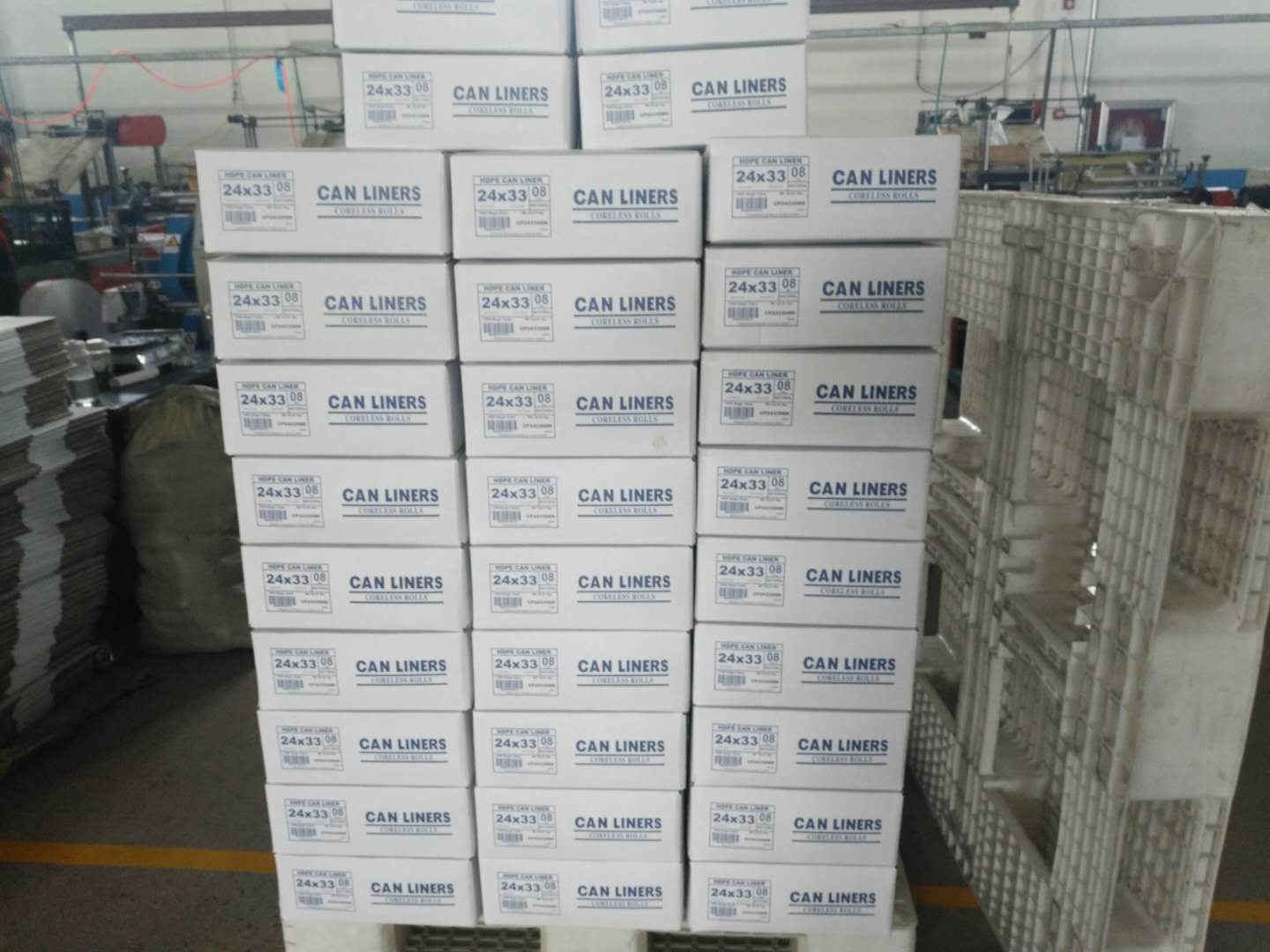 塑料垃圾袋園林八折卷垃圾袋