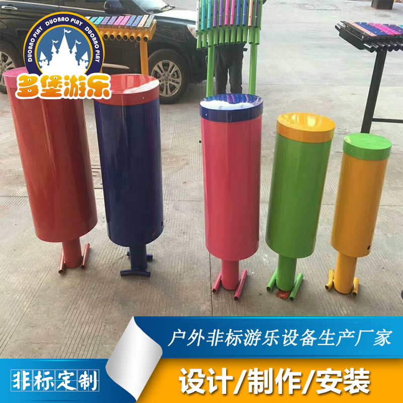 戶外非標(biāo)兒童音樂(lè)器械不銹鋼桑巴鼓音樂(lè)教學(xué)游樂(lè)設(shè)備訂制廠家