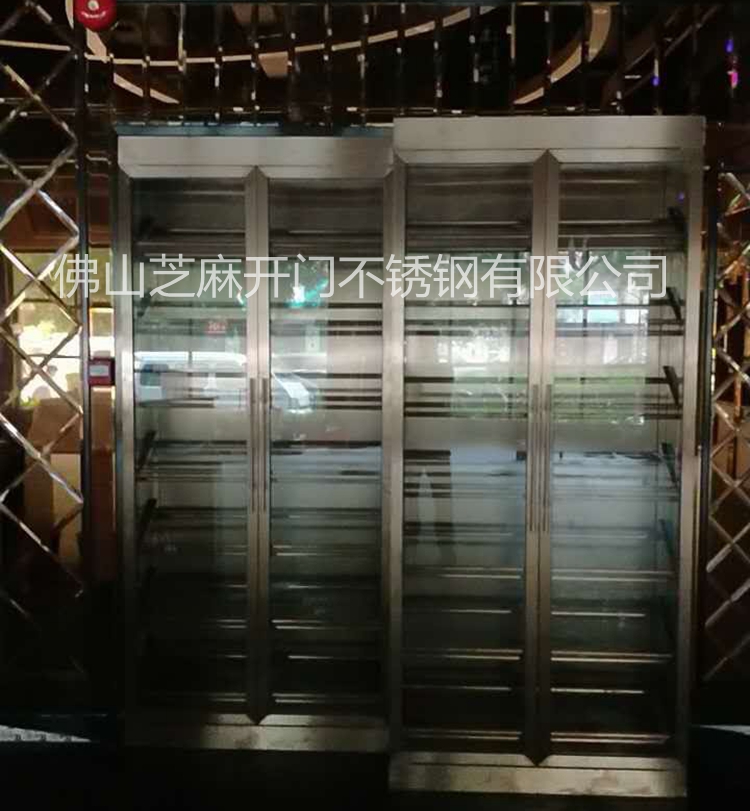 山西不銹鋼酒架_芝麻開門_KTV不銹鋼酒柜廠家 河北不銹鋼紅酒柜定制