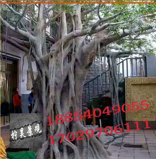 水泥仿真樹(shù)制作假樹(shù) 大門(mén)制作公司