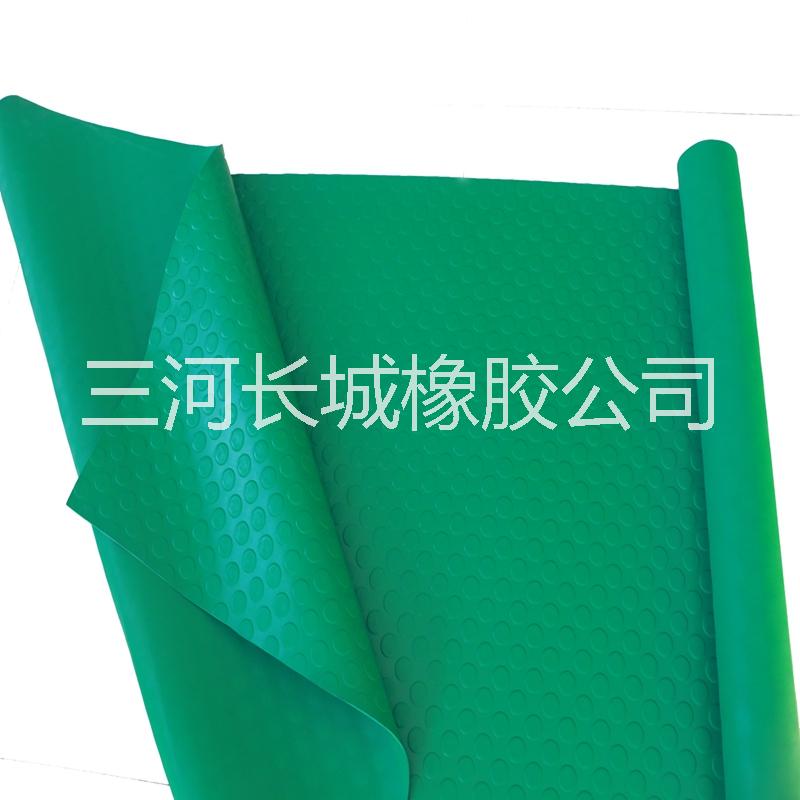 廠家直銷  彩色 高環(huán)保 防滑橡膠板  圓扣橡膠板