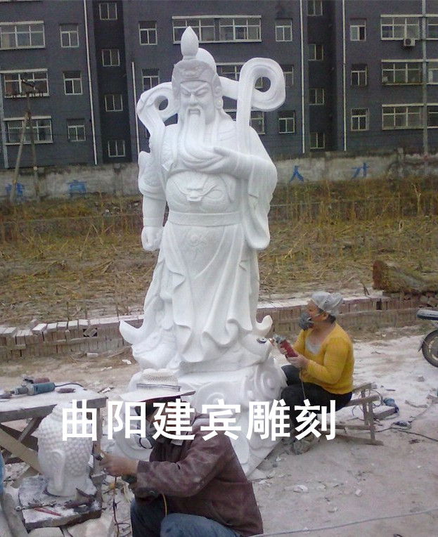 石雕關(guān)公像_關(guān)公雕像_石頭雕刻關(guān)羽雕塑_關(guān)公像價格