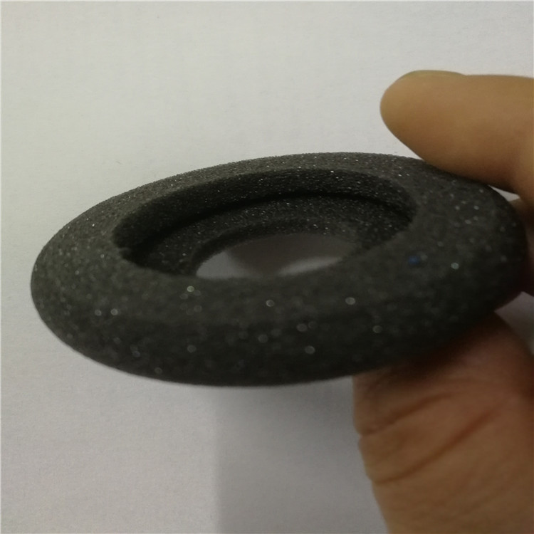 廠家直銷輪胎雙挖孔海綿耳套 耳機海綿套價格