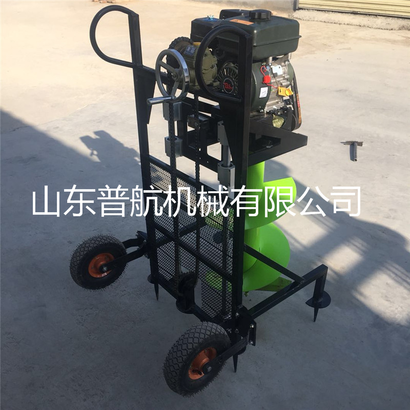 農(nóng)用鉆孔機(jī)   手推框架式打坑機(jī) 新型鉆孔機(jī)型號(hào) 新型挖坑機(jī)
