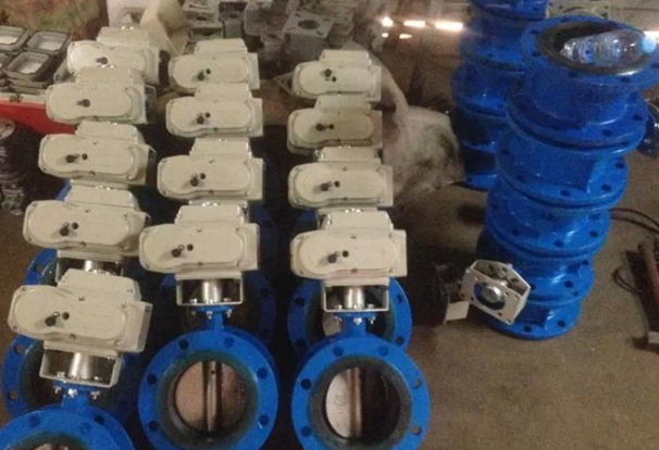 電動法蘭蝶閥D941X-16