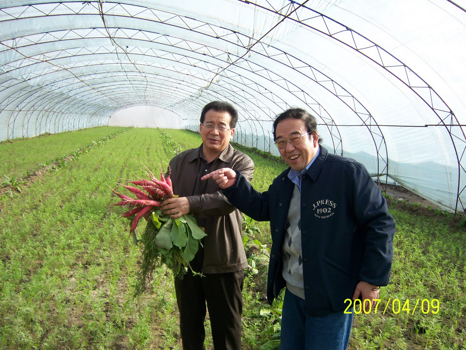 高老師設(shè)計新型塑料大棚式農(nóng)家樂、生態(tài)餐廳、多功能廳采摘園，冬暖夏涼，六年才更換一次棚膜，是鄉(xiāng)村旅游的好去處